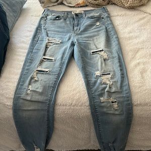 Mudd Flex Stretch high-rise ankle jeggings!